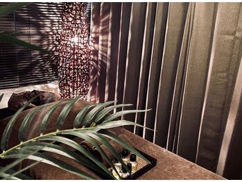 プライベートサロン ストバリ(Sto Bali)/カーテンで仕切るタイプの更衣室