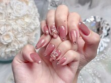 エンジェルガーデンネイル 池袋店(Angelgarden nail)/春ピンクネイル