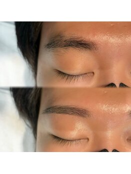 ベルム 横浜店(BELME)/横浜 メンズ 眉毛 間引き