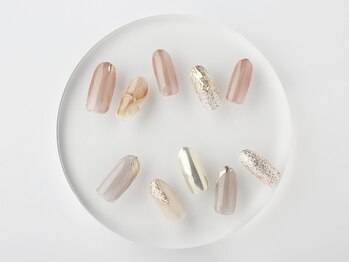 グラビス ランジュ 船橋店(Gravis L'ange)の写真/シンプルなデザインでさりげない指先のオシャレを演出！キレイが長く続く、、お客様ファーストのお店♪