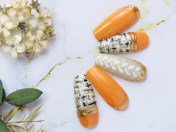 ネイルサロン ジェイ(Nail Salon J)/秋冬ツイドハートクマネイル