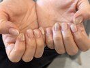 シンプルニュアンスネイル
