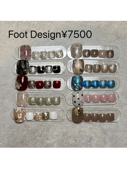 7500円 フットデザイン
