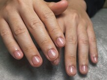 オムネイル 渋谷(HOMME NAIL)/クリアジェル ¥4.400