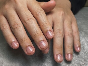 オムネイル 渋谷(HOMME NAIL)/クリアジェル ¥4.400