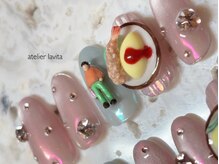 アトリエ ラビータ(atelier la vita)/オムライスオーダーネイルチップ