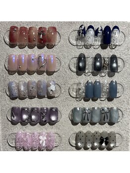ヒュア 原宿(Huea)の写真/シーズン定額メニューも◎アクセス抜群の好立地でトレンドを押さえたネイルをお得に楽しむならぜひ当店へ！