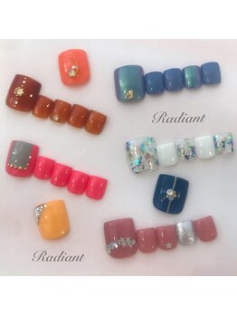 ラディアント 学芸大学(Radiant)/FOOTジェルネイル