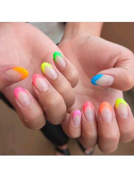 カラフルネオンフレンチ