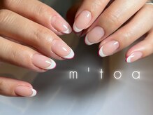 ムートア(m'toa)/フレンチネイル/フィルイン