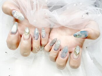 モルフォネイル(Morpho nail)/#ツイート#大理石#マーブル#新宿