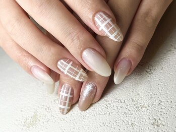 ビオトーププラス 銀座本店(bio tope+)/チェックネイル銀座フィルイン