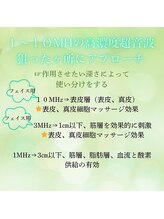 ホロホロ(holoholo)/高密度超音波ソノバブル