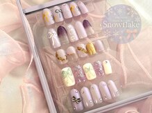 スノーフレーク(Snowflake)/定額デザイン☆選べる50種以上