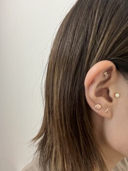 サクラ(Sakura)/耳ツボジュエリー