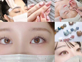 銀座ボニー 旭川店の写真/【束感まつげOK】朝9時営業*ネイル/アイ/エステ同時施術で美をまとめて叶えるトータルビューティーサロン