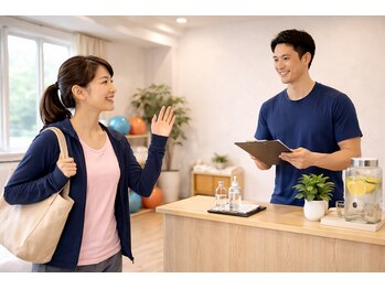 ヴィヴァラサルーテストレッチング 西川口(Viva La Salute!ストレッチング)/ご来店・お着替え