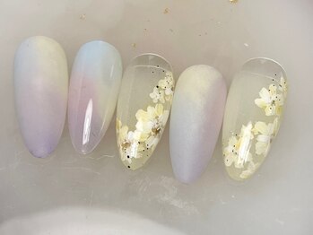 パステルお花/春/夏/マット