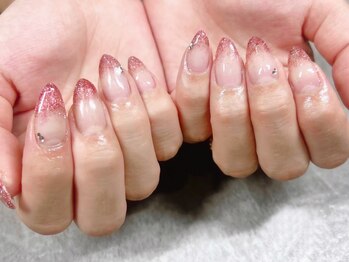 ラヴィズム アイラッシュ アンド ネイル (LUVISM)/ラメグラデーション☆担当:菊池