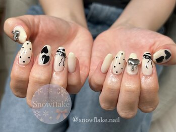 スノーフレーク(Snowflake)/人気定額デザイン☆