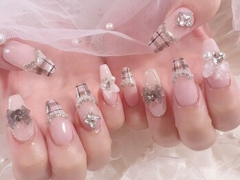 ミイネイル(Me nail)/ワンホンネイル/無料パーツ1500