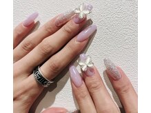 ハズグラスネイル(Haze Grass nail)/ワンカラーネイル