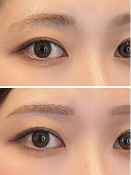 エンドアイ(&i)の写真/【初めての方にオススメ★リピーター多数!】顔型診断×顔筋の動きで似合う眉毛をご提案◎キッズ/メンズも◎