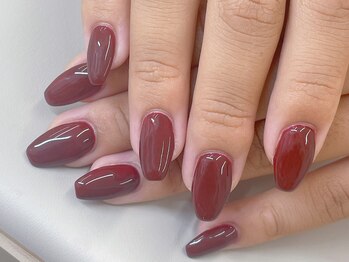 フォフォネイル 自由が丘(Fofo nail)/【ボルドー ワンカラー】