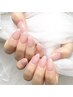 【ハンド】オフィスの定番◆お肌馴染み特化スキンカラーネイル［ワンカラー］