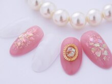 レイネイル レイアイ イオンナゴヤドーム前店/ピンク＆シェルNAIL