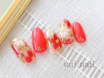 ユニネイル(uninail)/フラワーネイル