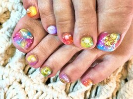 Foot nail　120min