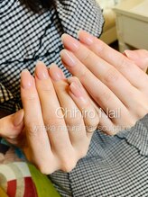 チヒロネイル/自爪風バーチャルスカルプチュア