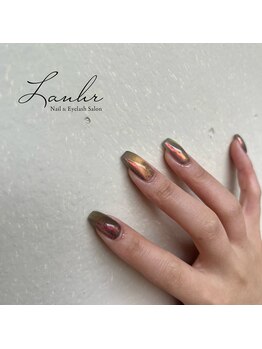 オレンジマグネットネイル＊