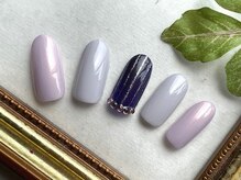 ユウコネイルズアンドエステティック ラ デェス(Yuko Nails & Esthetic La Deesse)/シルバーコース（定額制）¥6500