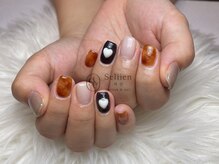セリーン(seliien)/べっ甲ネイル♪