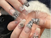 エイチ ネイル(H nail)/ツイードネイル