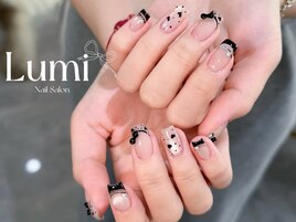 個性ネイル/ハート/フレンチ