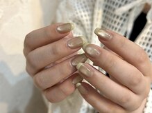 アールネイル(r.nail)/マグネット＋フレンチ