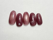 アークネイル 下北沢(urk.nail)/リボンネイル