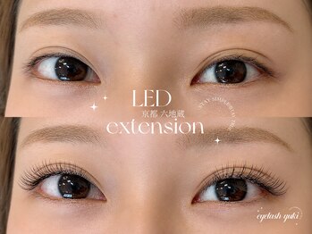アイラッシュ ユキ(yuki)/LEDフラットラッシュ　120本