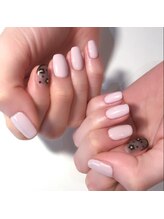 ストーリーアイラッシュアンドネイル(Story)/シンプルガーリーネイル♪