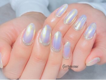 オーロラ nail