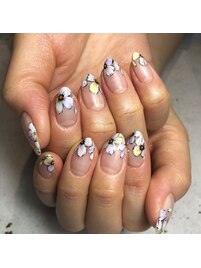 入学式にオススメのネイルです！