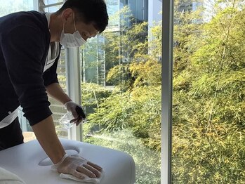 距骨サロン 洗足店/コロナ感染予防対策◎