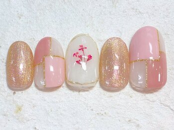 ネイルビート(NAIL BEAT)/押し花 ブロッキング
