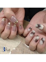 ビートゥーネイル 梅田(B to Nail)/アシンメトリーネイル
