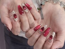 ダークハニー 原宿店(Dark Honey)/ゴージャスミラーネイル