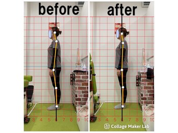 上本町骨盤整体院グッド/「整体による姿勢の変化」