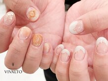 ワールド ビューティ ヴィヴァルト 宝塚店(WORLD BEAUTY VIVALTO)/ブライダルネイル/フレンチ